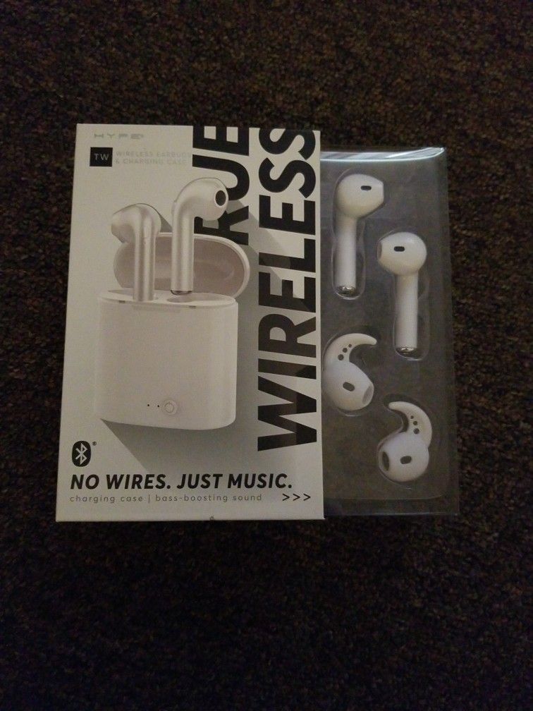 Wireless Earbuds & Charging Case (Sold 1 Still 1 Available)