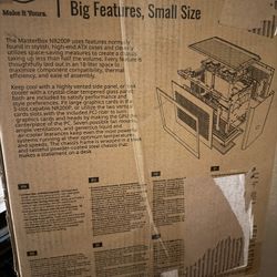 Cooler Master NR200P – SFF Mini-ITX Case – Tempered Glass + Vented Panel