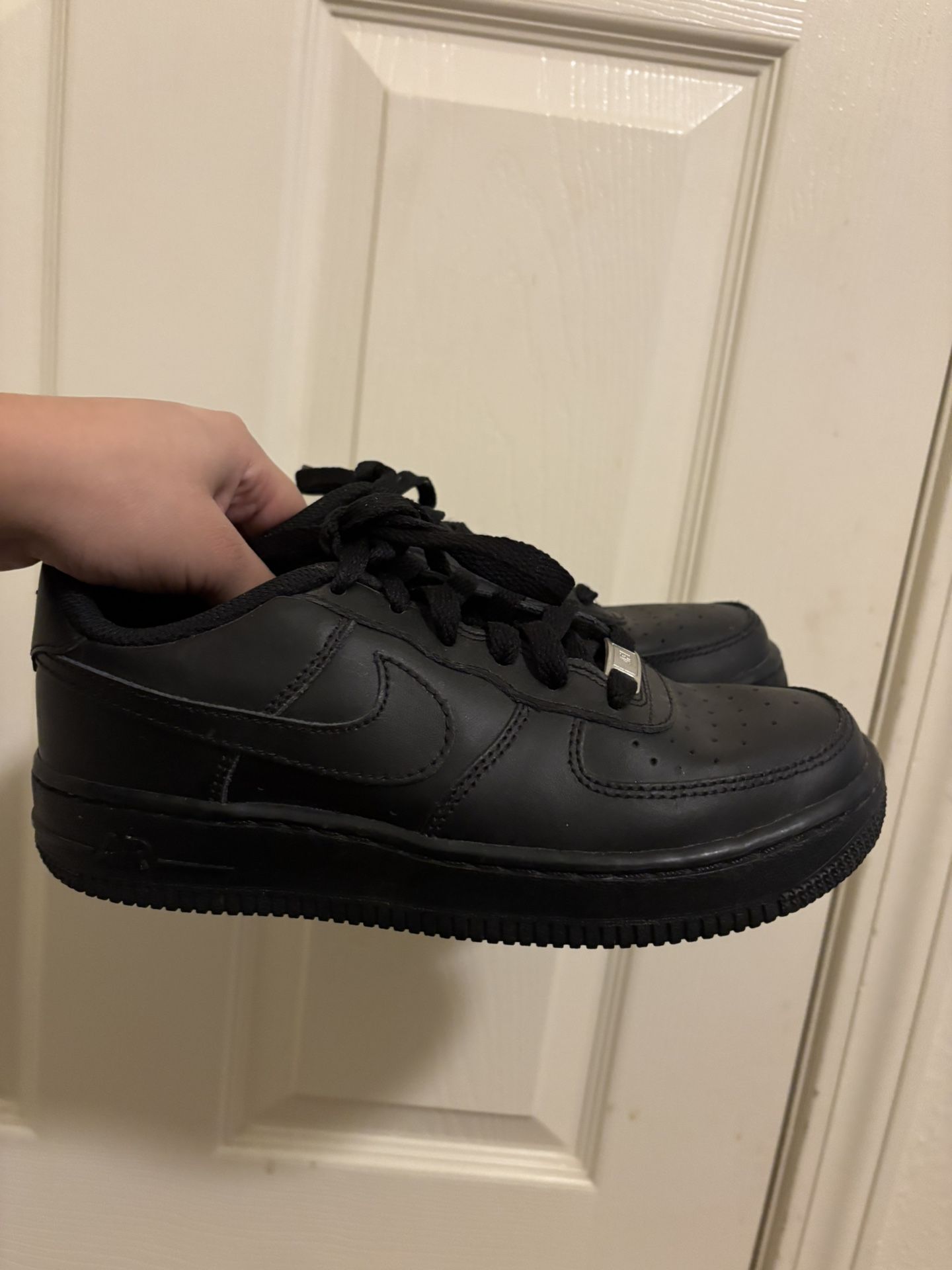Black Nike Air forces
