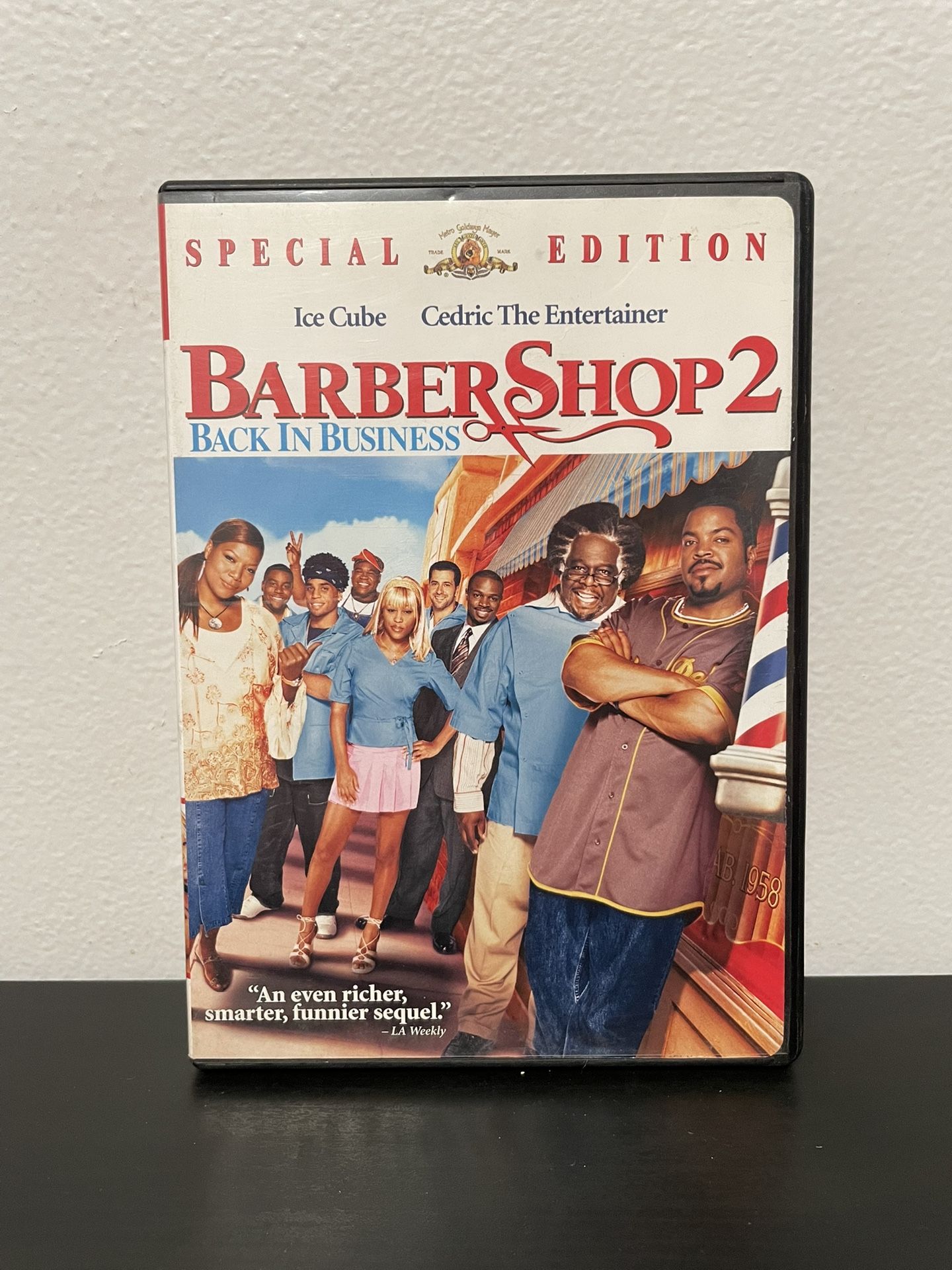 Barbershop 2 Back In Business DVD Special Edition Ice Cube Y2K Hip-Hop 2004