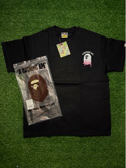Bape x stussy shirt size large