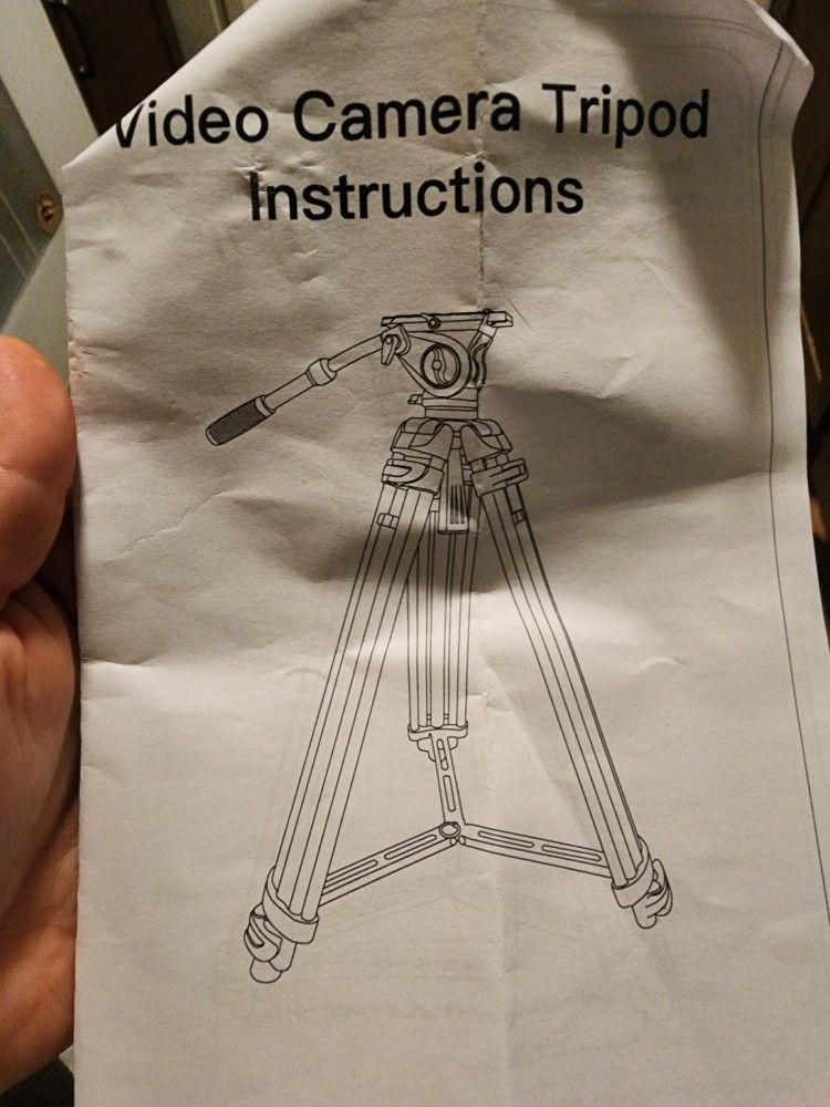 Vodeo/photo Strong Tripod