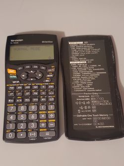 Vintage Sharp WriteView EL-W535 Scientific Calculator