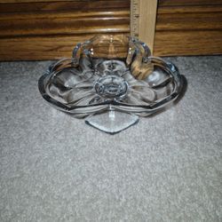 Vintage Anchor Hocking 3 Scoop Sundae Dish
