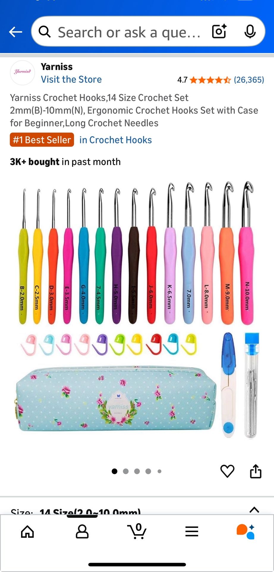 Yarniss Crochet Hook Set