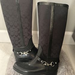 Coach Rain boots