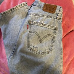Levi Straight Leg Jeans Size 2-3