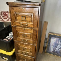 File Cabinet All Wood