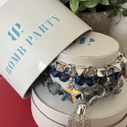  New 3 Bomb Party 3 Fancy Finding You Jewelry Bracelets Gift Present Christmas RETAIL PRICE $98 USD