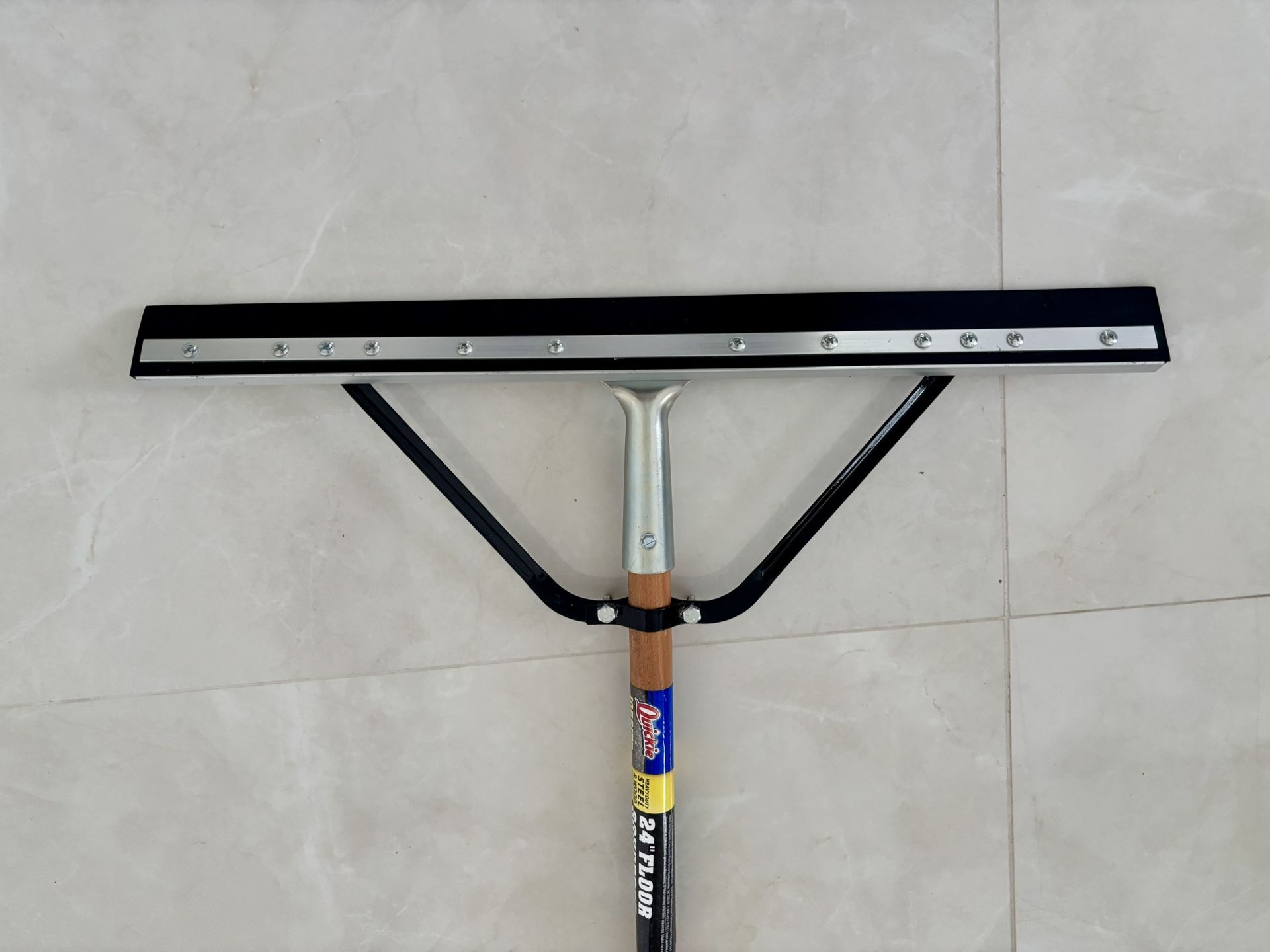 24 Inches Floor Squeegee Wood Handle New