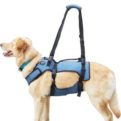 Dog Lift Harness, Support & Recovery Sling, Pet Rehabilitation Lifts Vest Adjustable Breathable Straps for Old, Disabled, Joint Injuries, Arthr