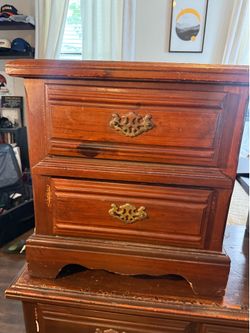 Dresser/Nightstand Real Wood