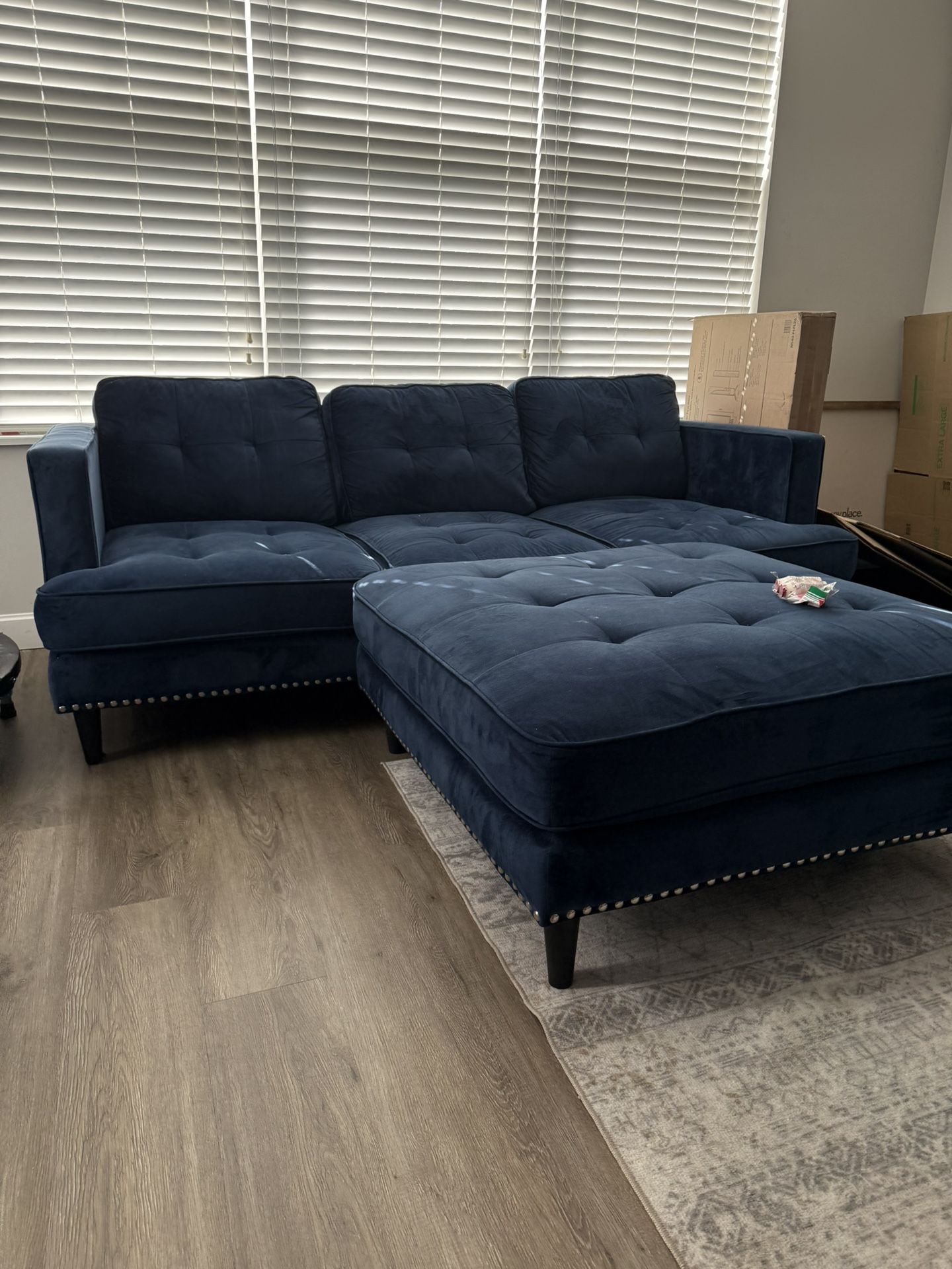 Sofa With Ottoman