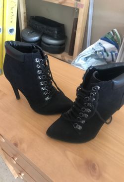 Black booties