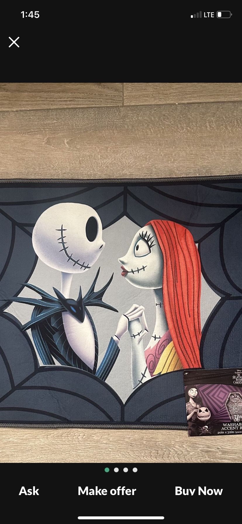 Selling Five Different Kinds Nightmare Before Christmas Rugs