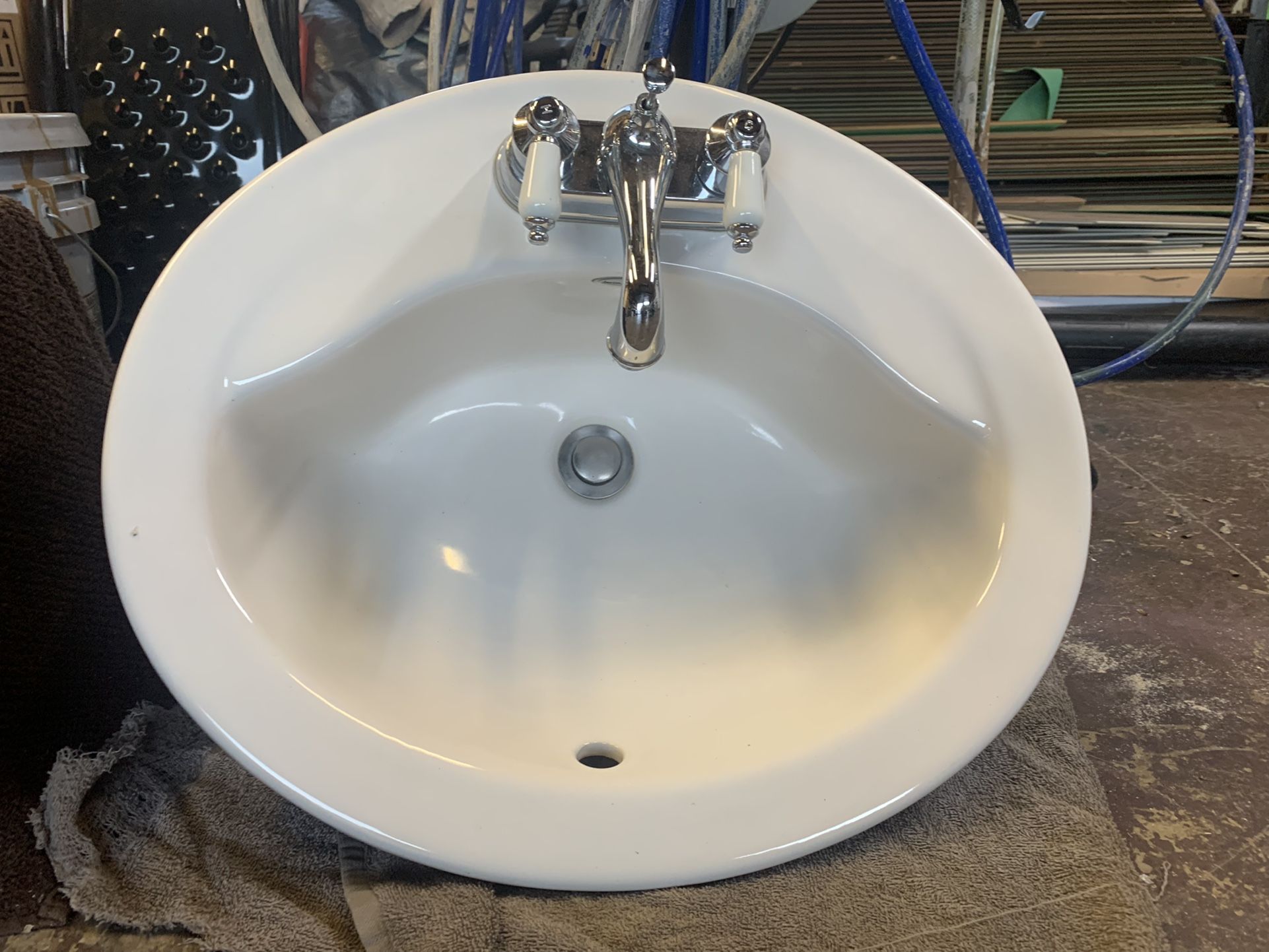 Sink With Faucet