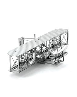 Metal Earth Wright Brothers Airplane 3D Metal Model Kit DIY