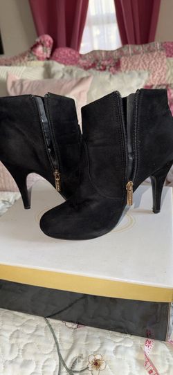 Black ankle boots
