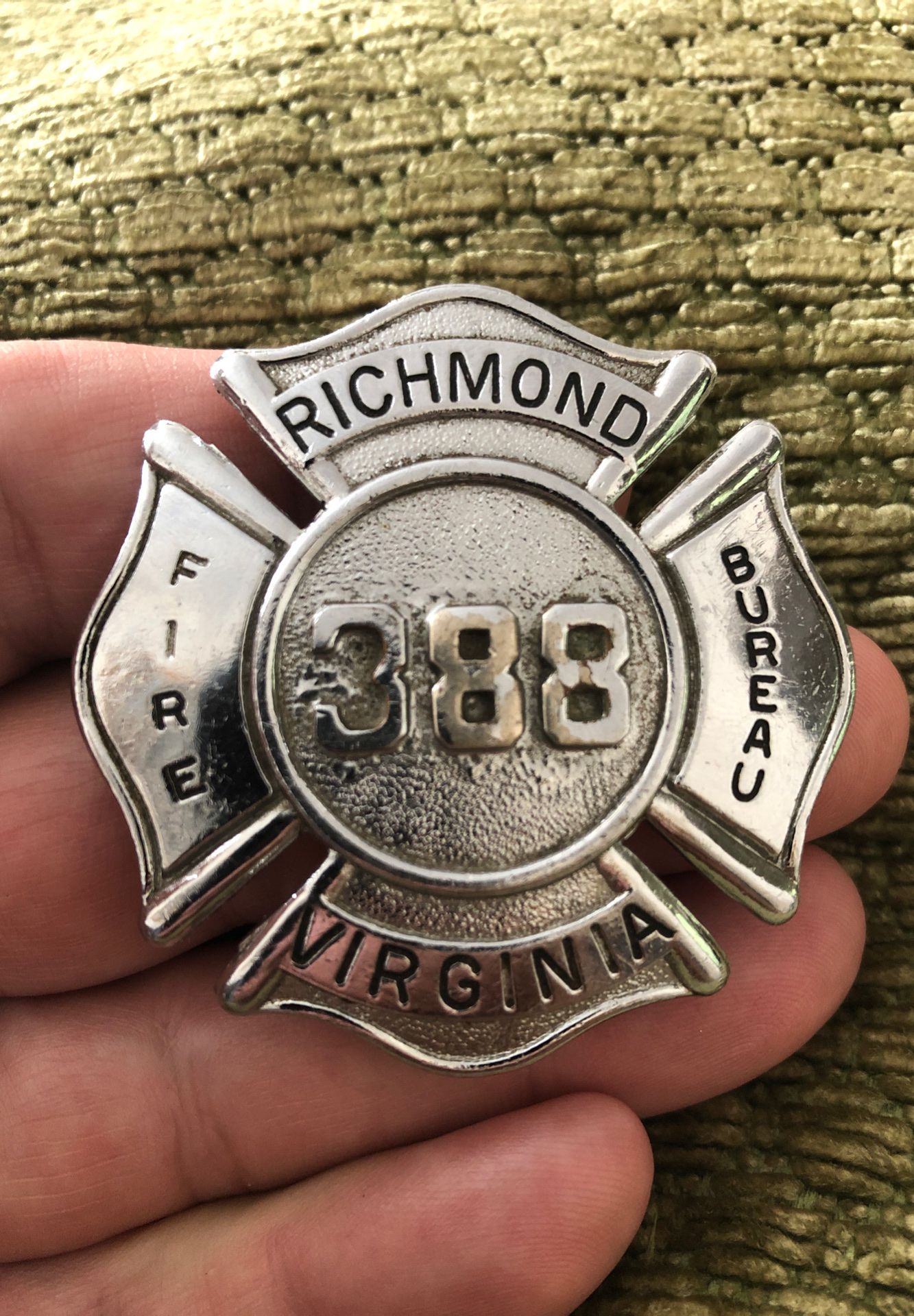 Richmond Fire Bureau Badge