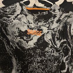 Black and white Savage Fenty cotton t-shirt