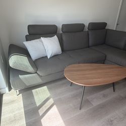 MUST GO: Modern Gray Sectional Sofa – $500