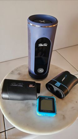 Blue Tees Golf speaker, 3  range finders