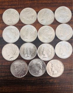 Peace Silver Dollar Coins