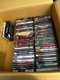 70 Horror dvds