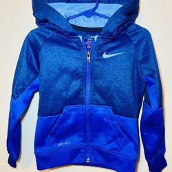 Toddler boy’s Nike Dri-Fit zip up hoodie, size 3T