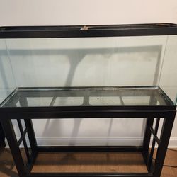 55 Gallon Fish Tank And Metal Stand
