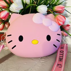 Pink Hello Kitty Crossbody Bag