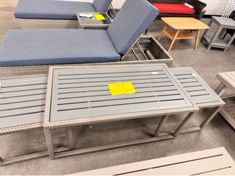 Three-piece patio set tables for $75