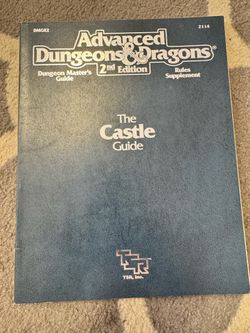 AD&D 2nd Edition The Castle Guide DMGR2 TSR 2114