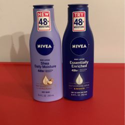 Nivea Moisturizer Lotions Set of 2 (8.4 oz)