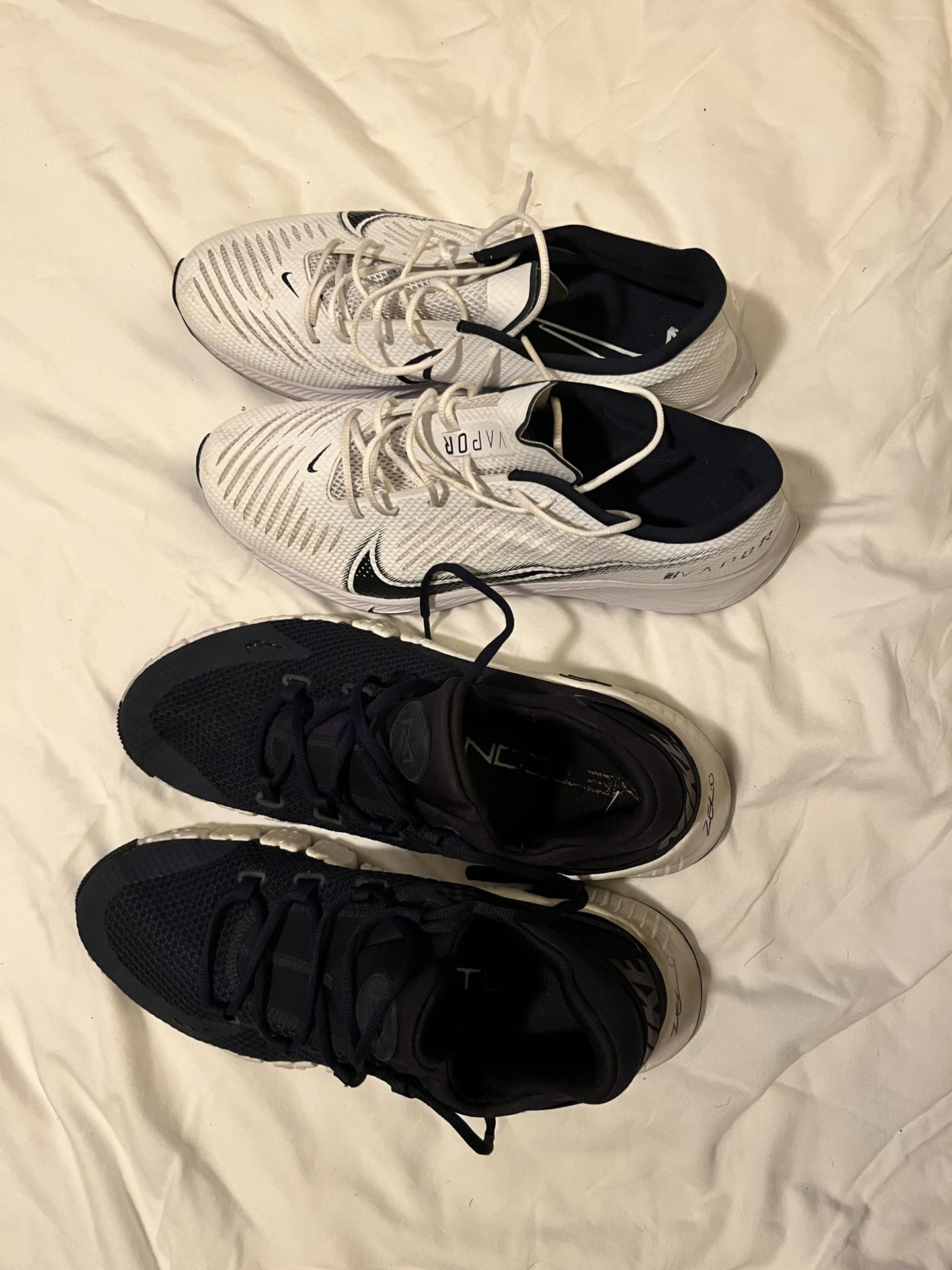 Nike Mens Turf Shoe & Workout Shoe -2 pairs