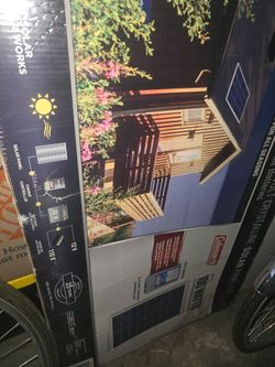 Coleman solar panel