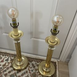 Vintage Brass Lamps