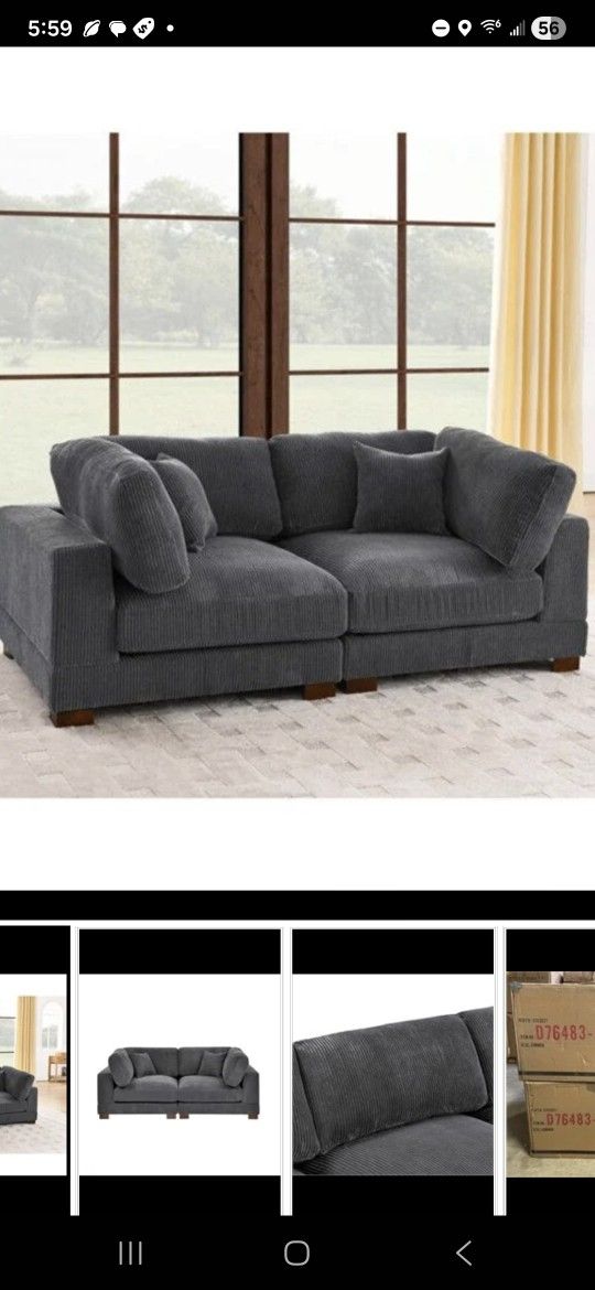 Two Section Loveseat