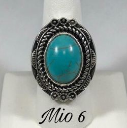 Aqua one size fit all ring