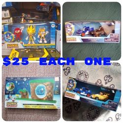 SONIC THE HEDGEHOG TOYS 
