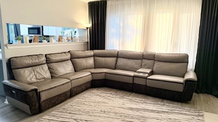 Homelegance , laertes collection - Living Room 6-Piece Modular Power Reclining Sectional