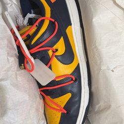 Off-white michigan dunks