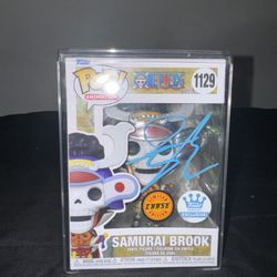 Funko Pop One Piece Samurai Brook Chase Auto