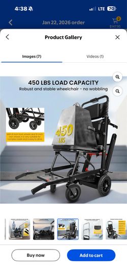 Lifting chair for the stairs