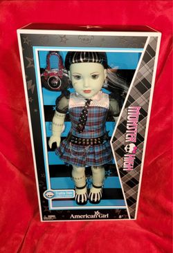 AMERICAN GIRL MONSTER HIGH FRANKIE STEIN 18" TALL DOLL NEW IN BOX--PRICE IS FIRM