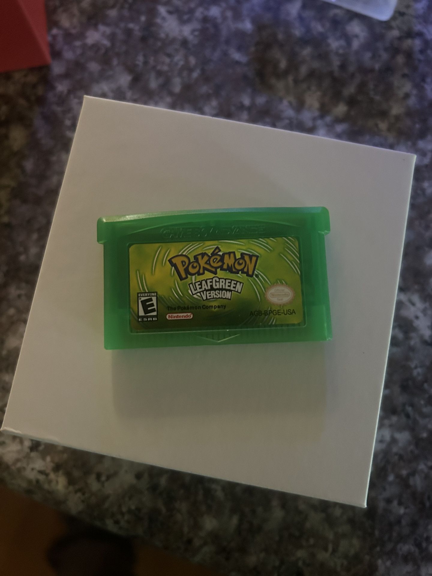Pokemon Leaf Green Version 