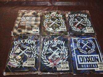 6 Men's L Dixxon Flannels BNIB