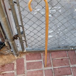 Antique real wood Cane Walking Stick 35in Long