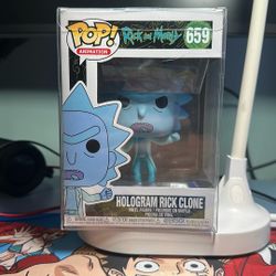 Funko Pop: Hologram Rick Clone(659)