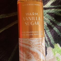 BATH & BODY WORKS "WARM VANILLA SUGAR" MIST